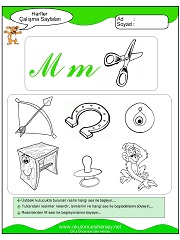 M Sesi Çalışma Sayfaları